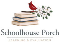 Schoolhouse Porch logo –homeschool evaluations and learning support in Virginia